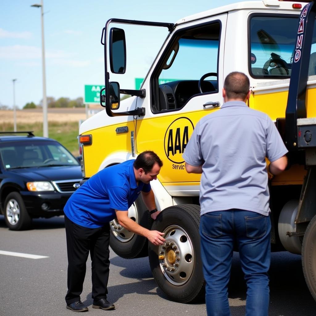 AAA Auto Club Services Roadside Assistance