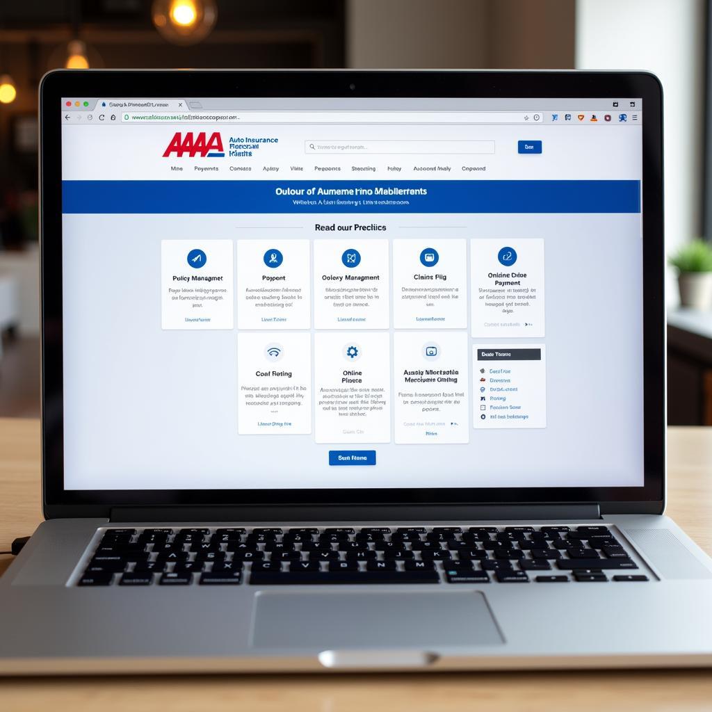 Accessing AAA Auto Insurance Services Online