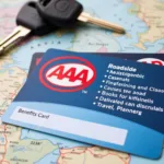 AAA Membership Card with Benefits