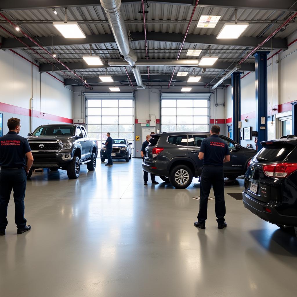 AAA Tire and Auto Service Troy Shop Interior