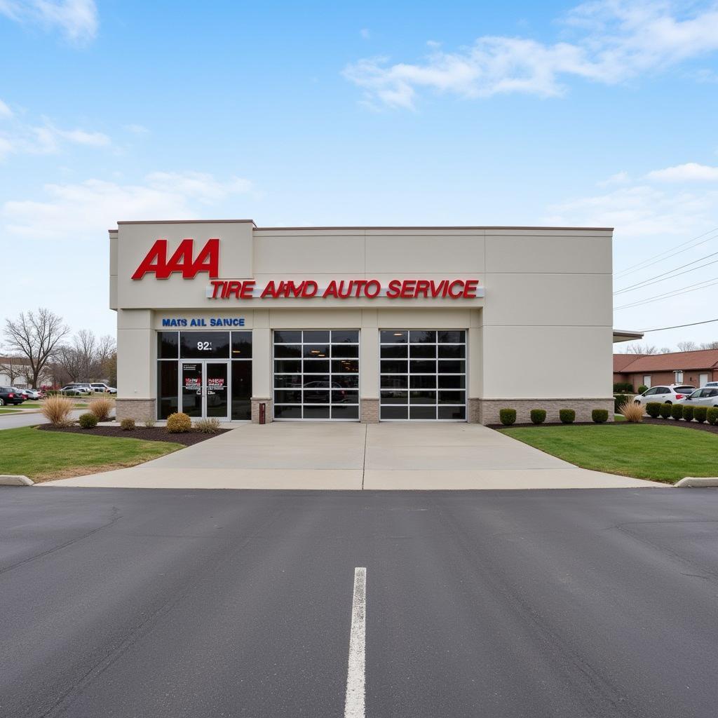 AAA Tire and Auto Service Beavercreek Ohio Building