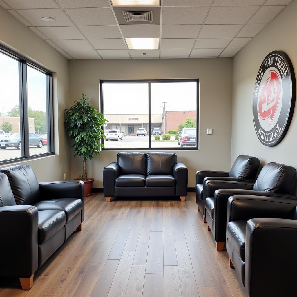 AAA Tire and Auto Service Customer Waiting Area