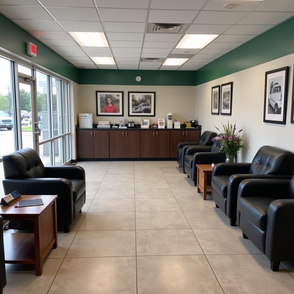 Aaron Auto Service Customer Waiting Area