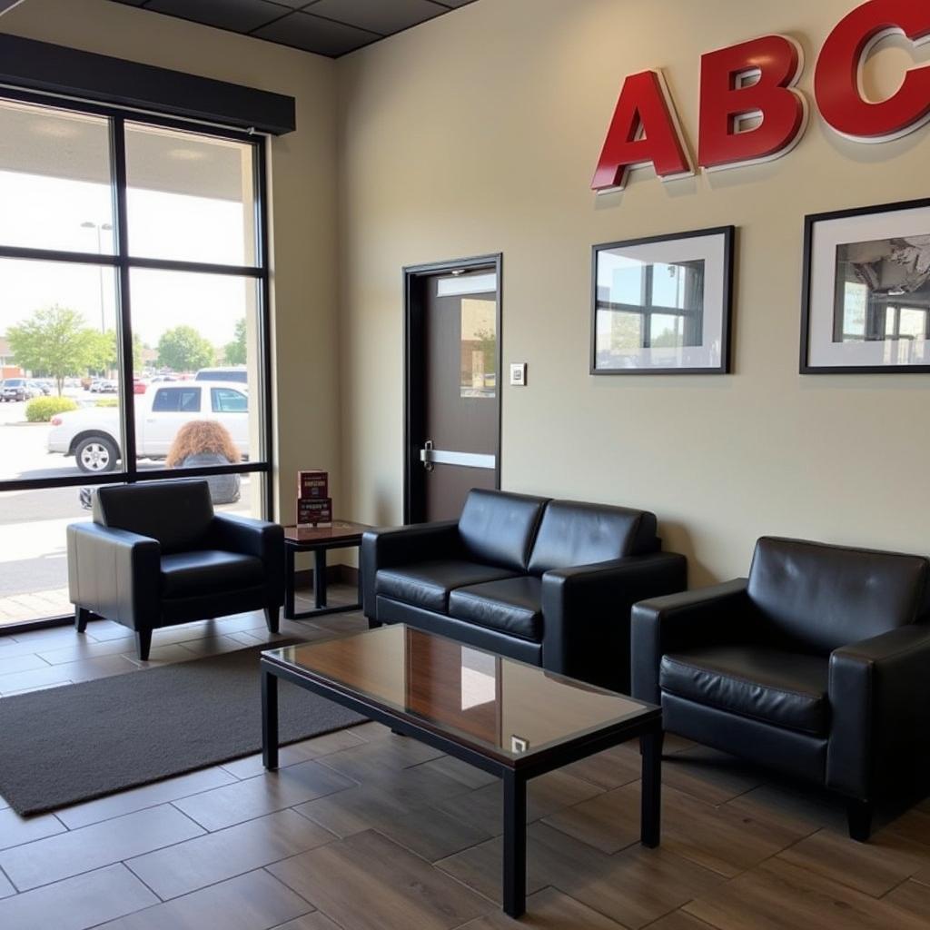 ABC Auto Service Center Tampa Waiting Area