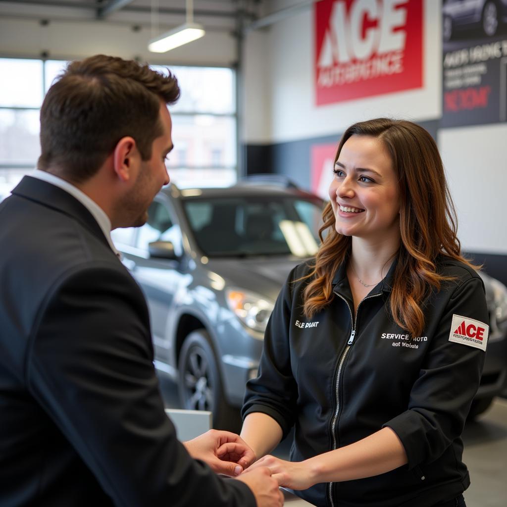 Customer Service at Ace Auto Service Inc