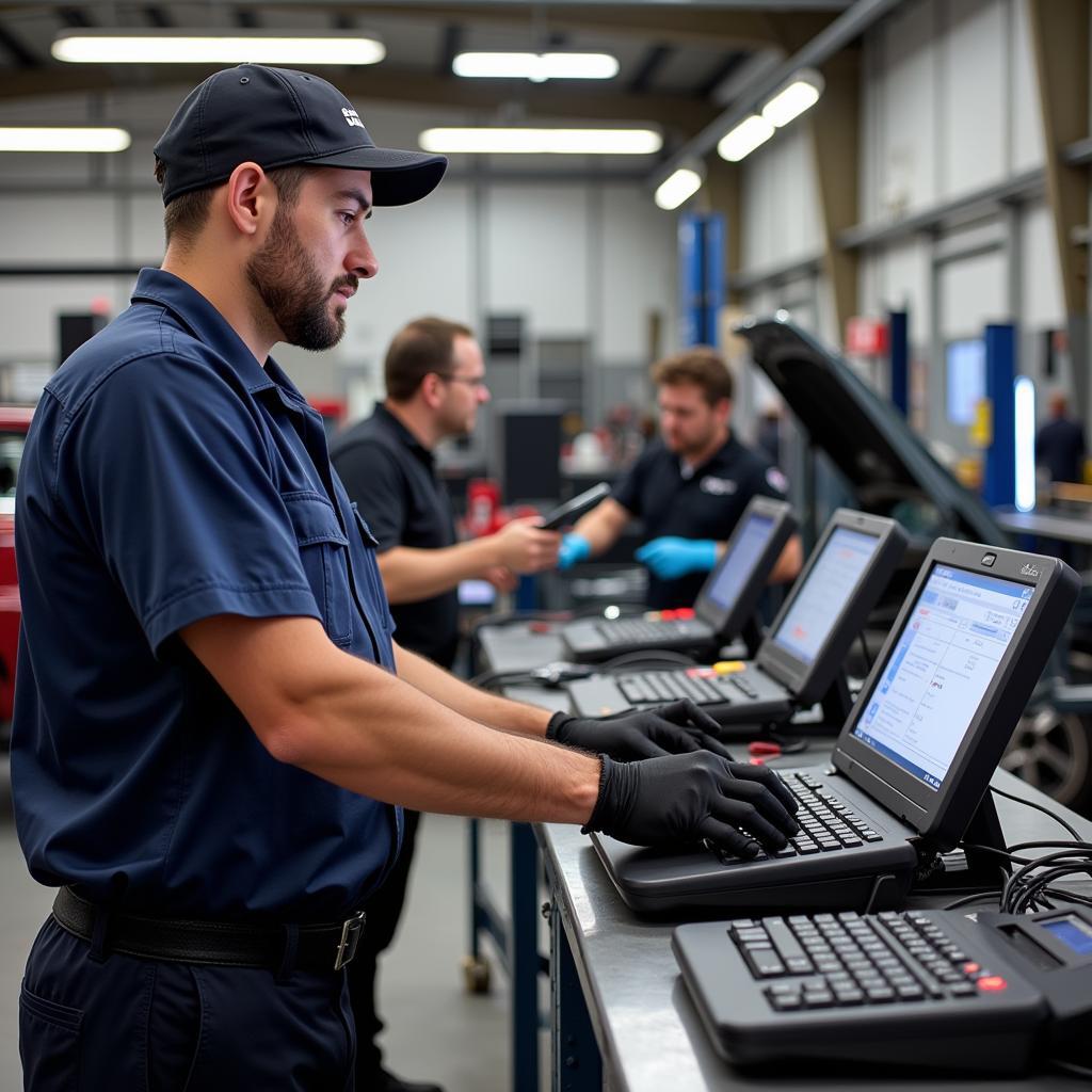 ASE Certified Technicians at Adams Auto Service Riverside