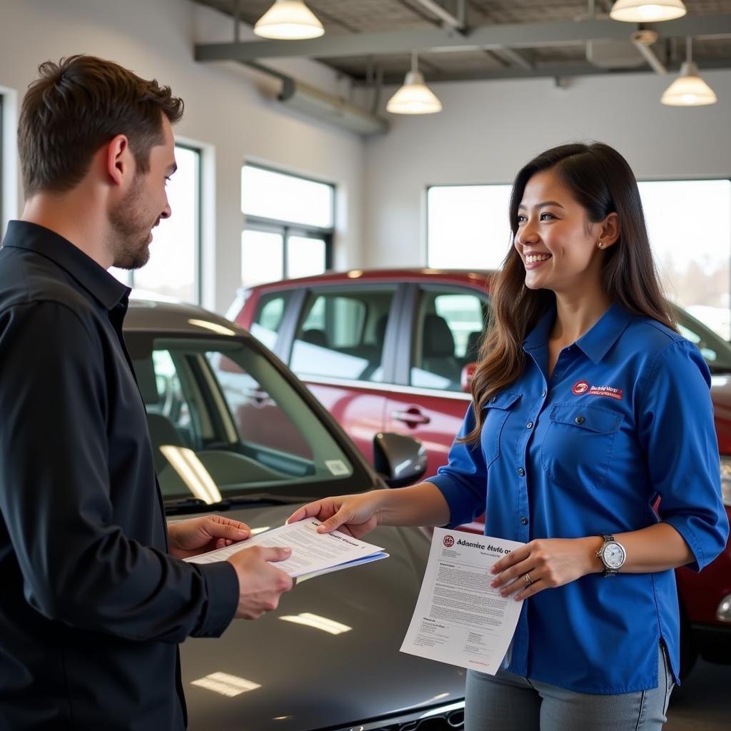 Adirondack Auto Sales & Service Customer Interaction