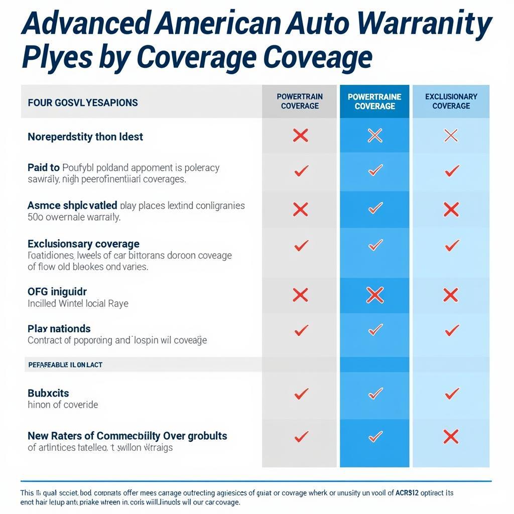 Advanced American Auto Warranty Coverage Options