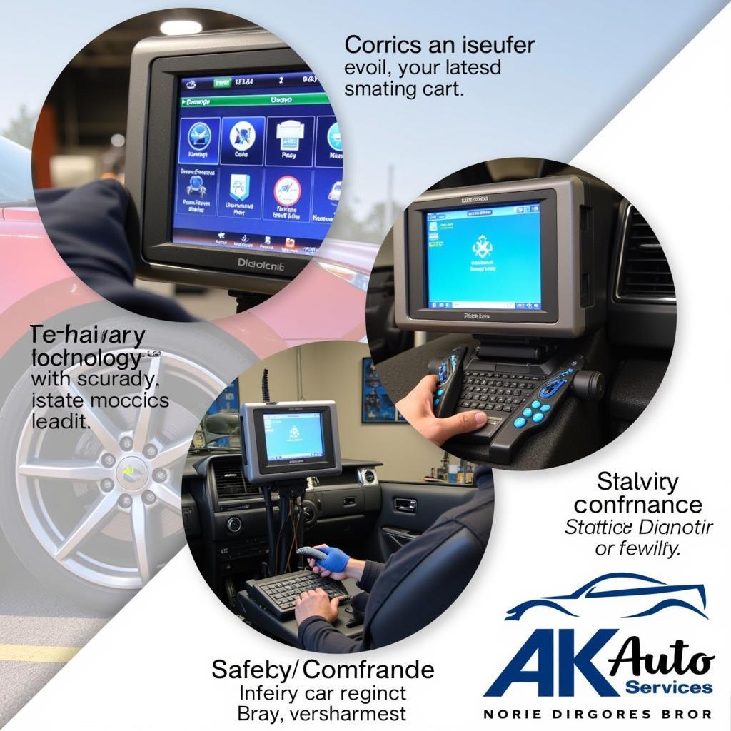 Modern Equipment at AK Auto Services Bray