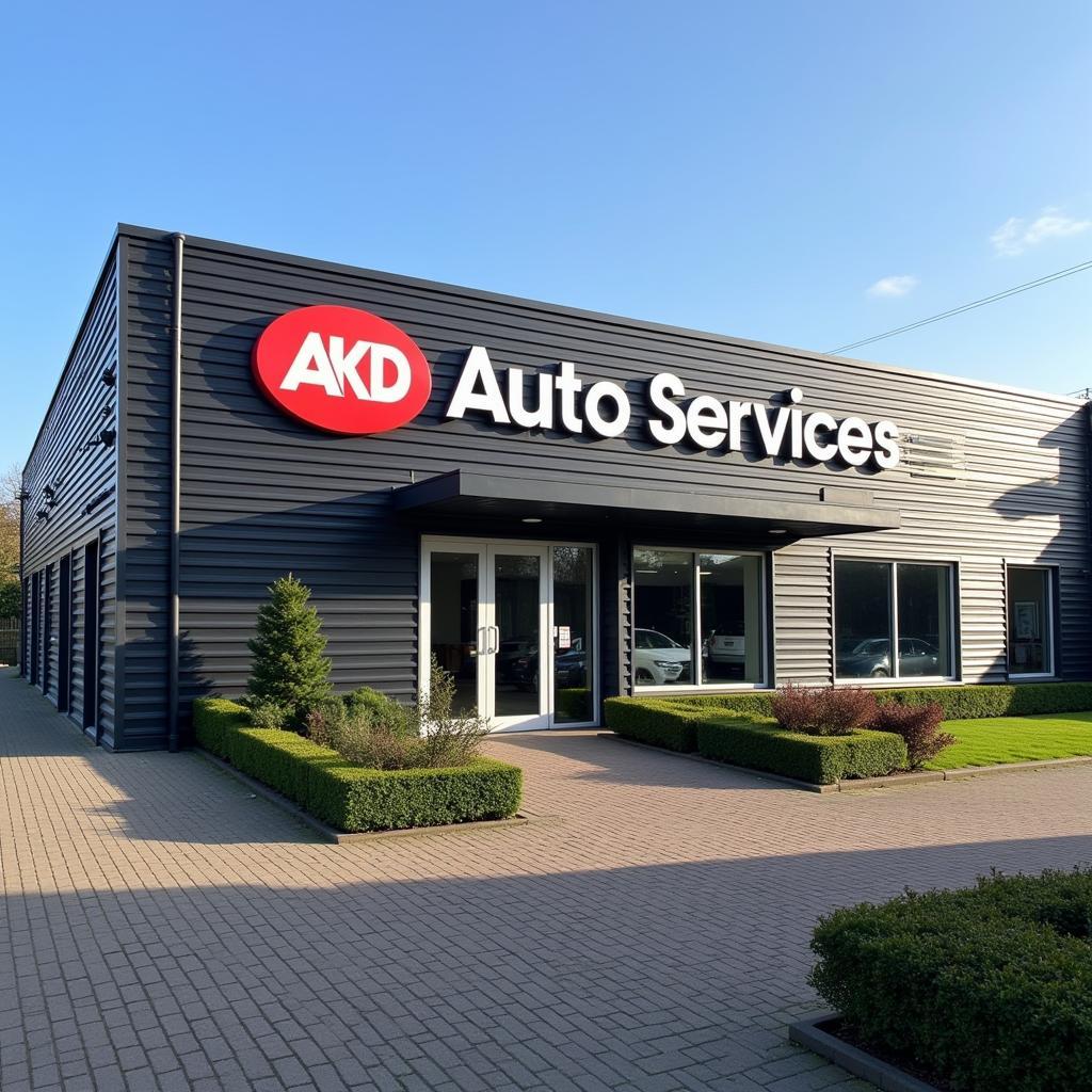 AKD Auto Services building in Eindhoven