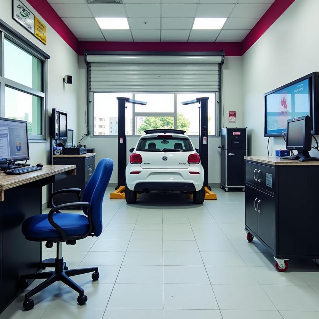 Modern and Well-Equipped Auto Service Facility in Adliya