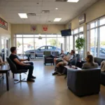 Allen Auto Service Waiting Area