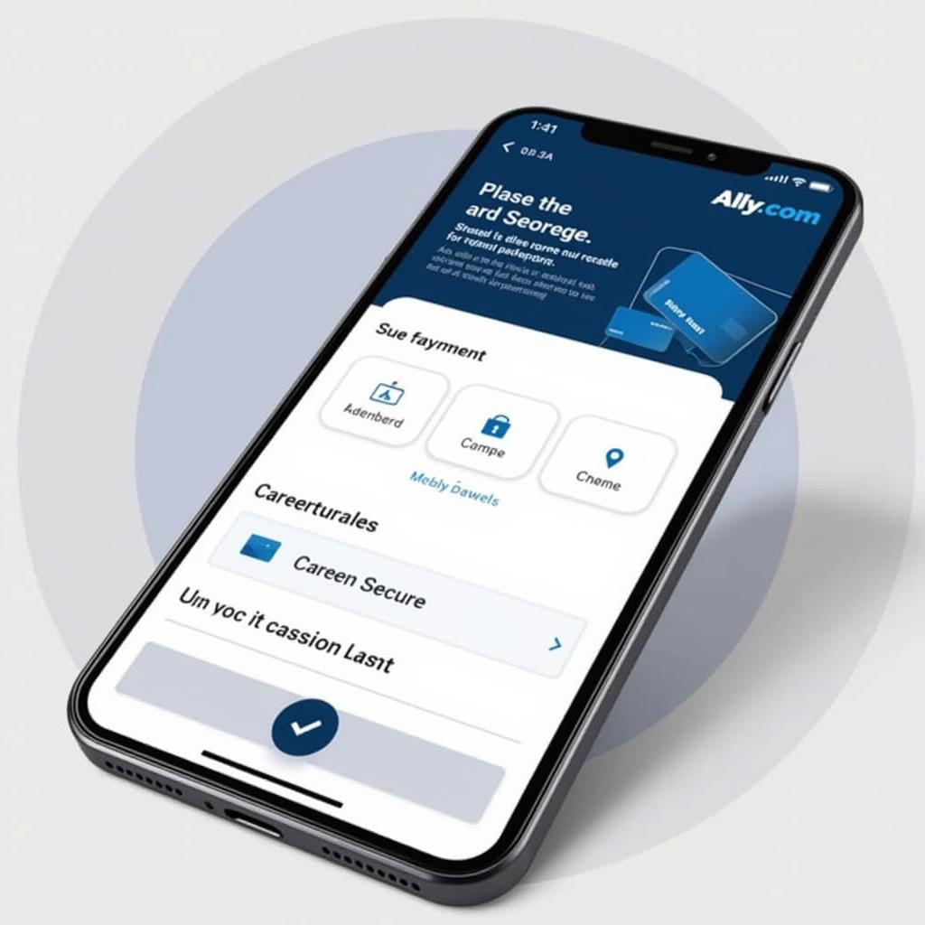 Making a Payment on the Ally.com Mobile App