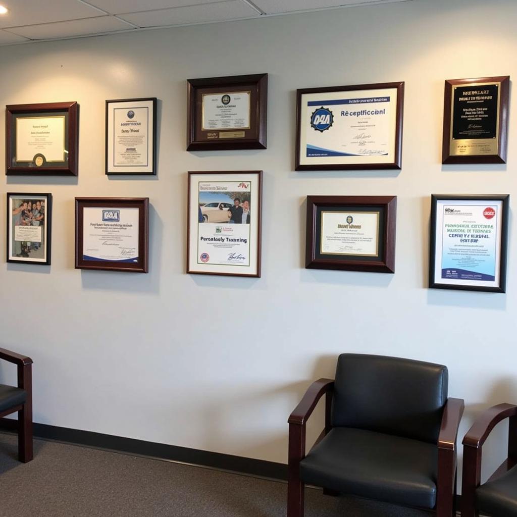 Alpharetta Auto Service Center Certifications