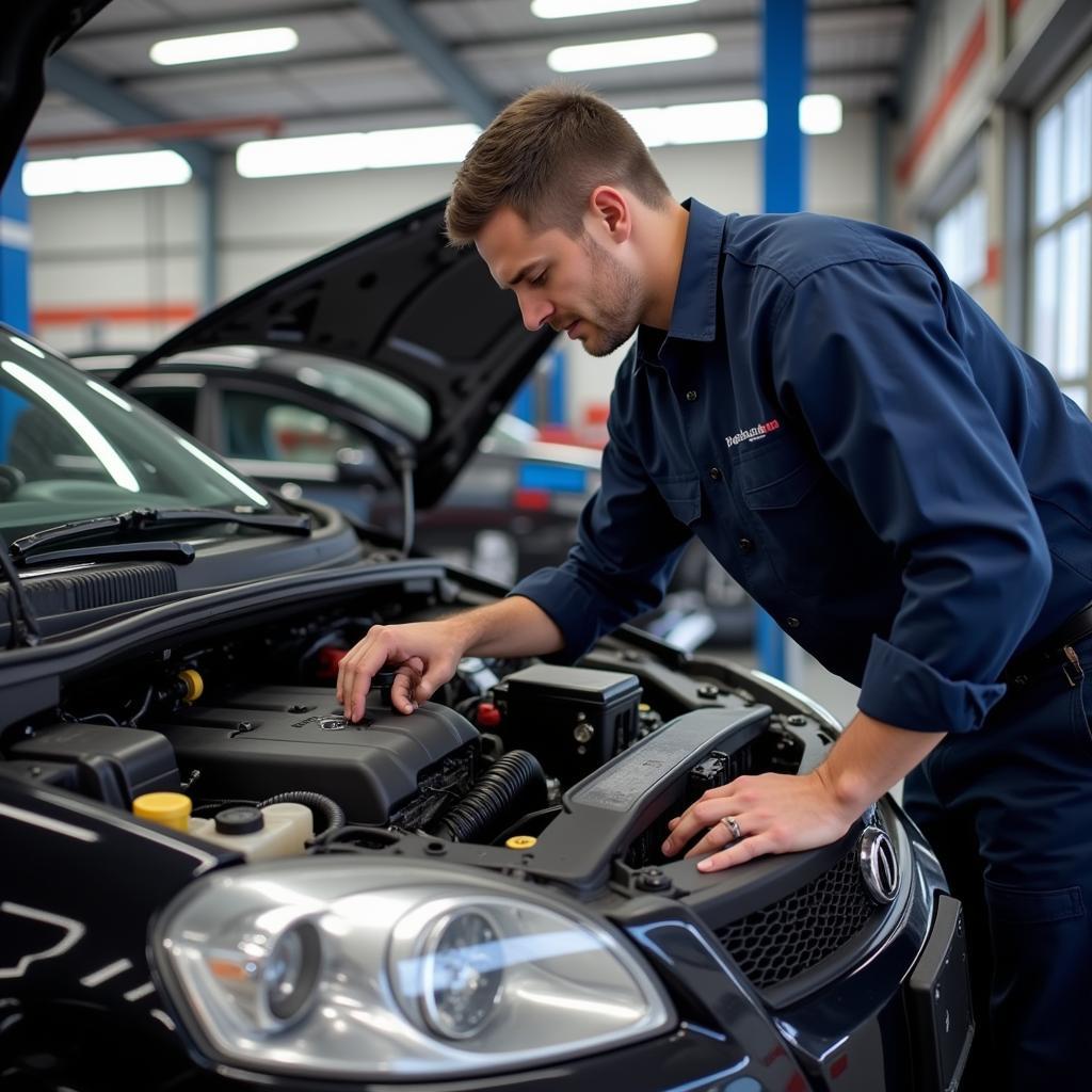 Routine Car Maintenance at Al's Auto Service