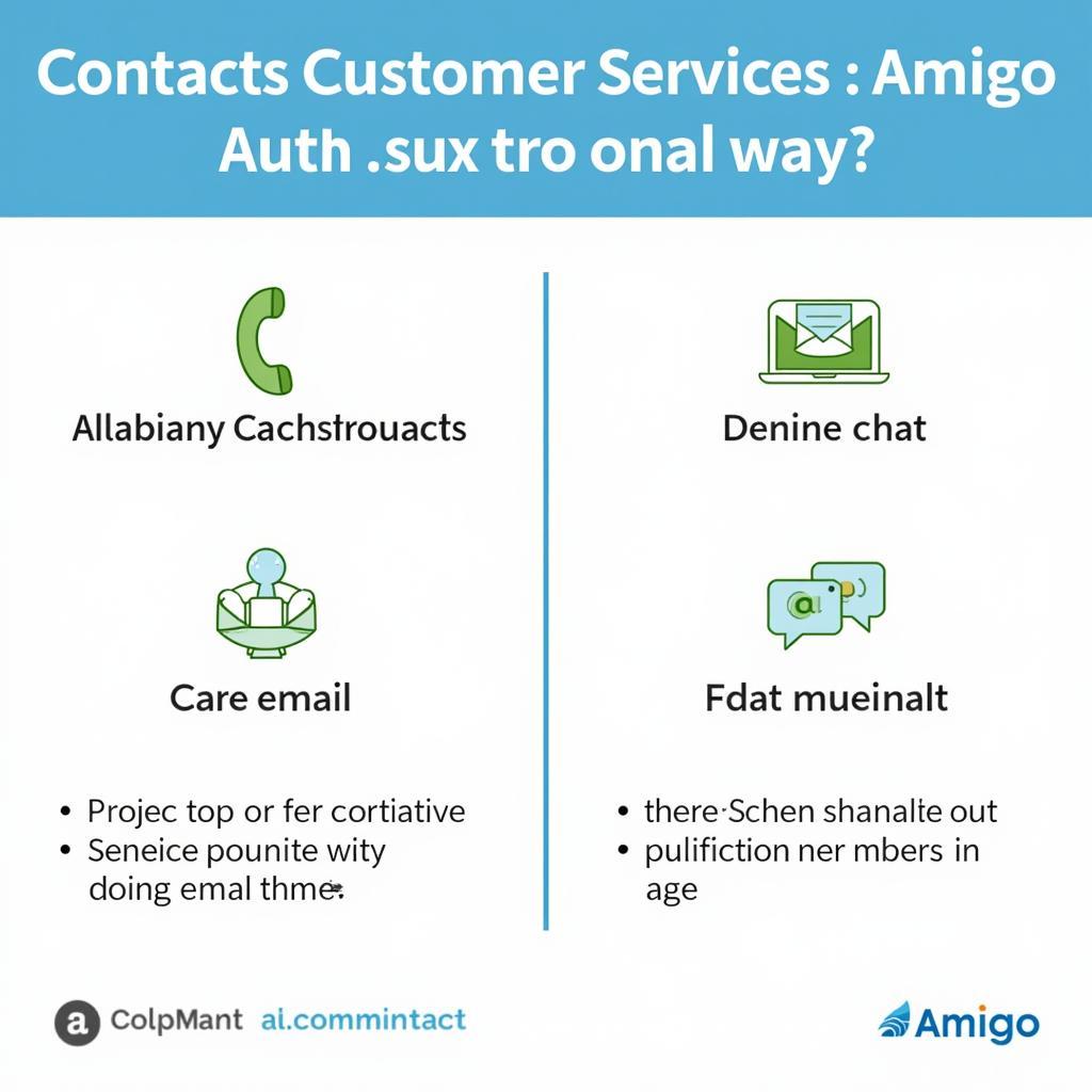 Different Channels for Contacting Amigo Auto Insurance