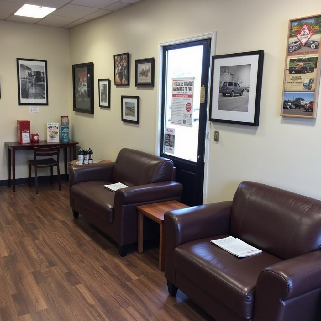 Comfortable Waiting Area at Anchor Muffler & Auto Service