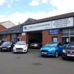 Andy's Autos Service Garage Exterior in Burton on Trent