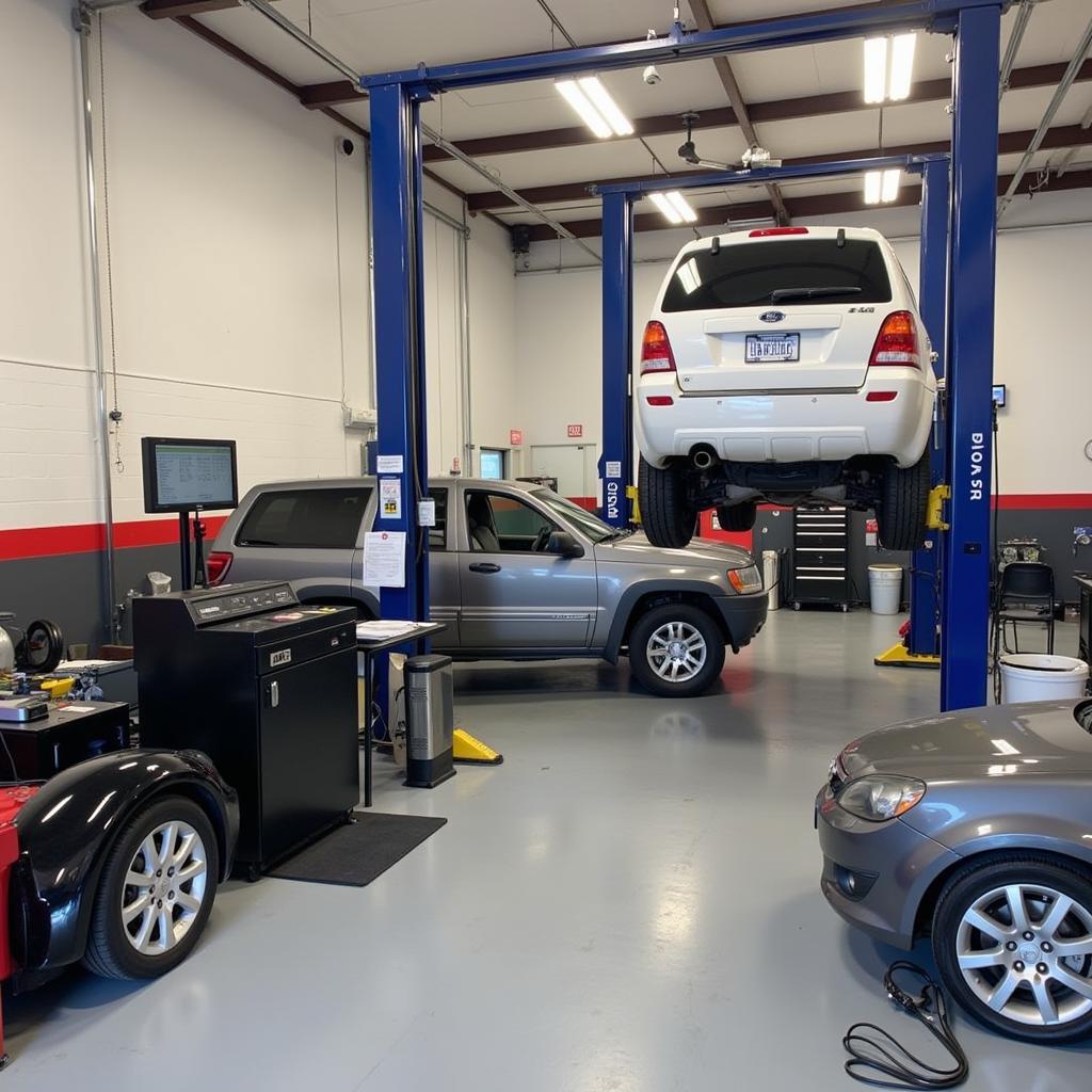 Andy's Tire & Auto Service Service Bay in Alton, IL