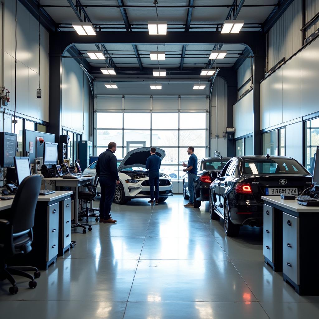 Modern and Well-Equipped Ann Auto Service Facility