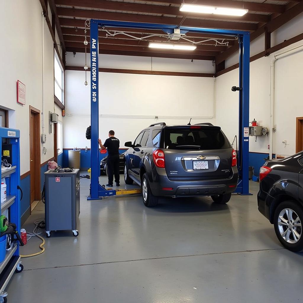 Anthony's Auto Services Repair Bay in Chehalis, WA