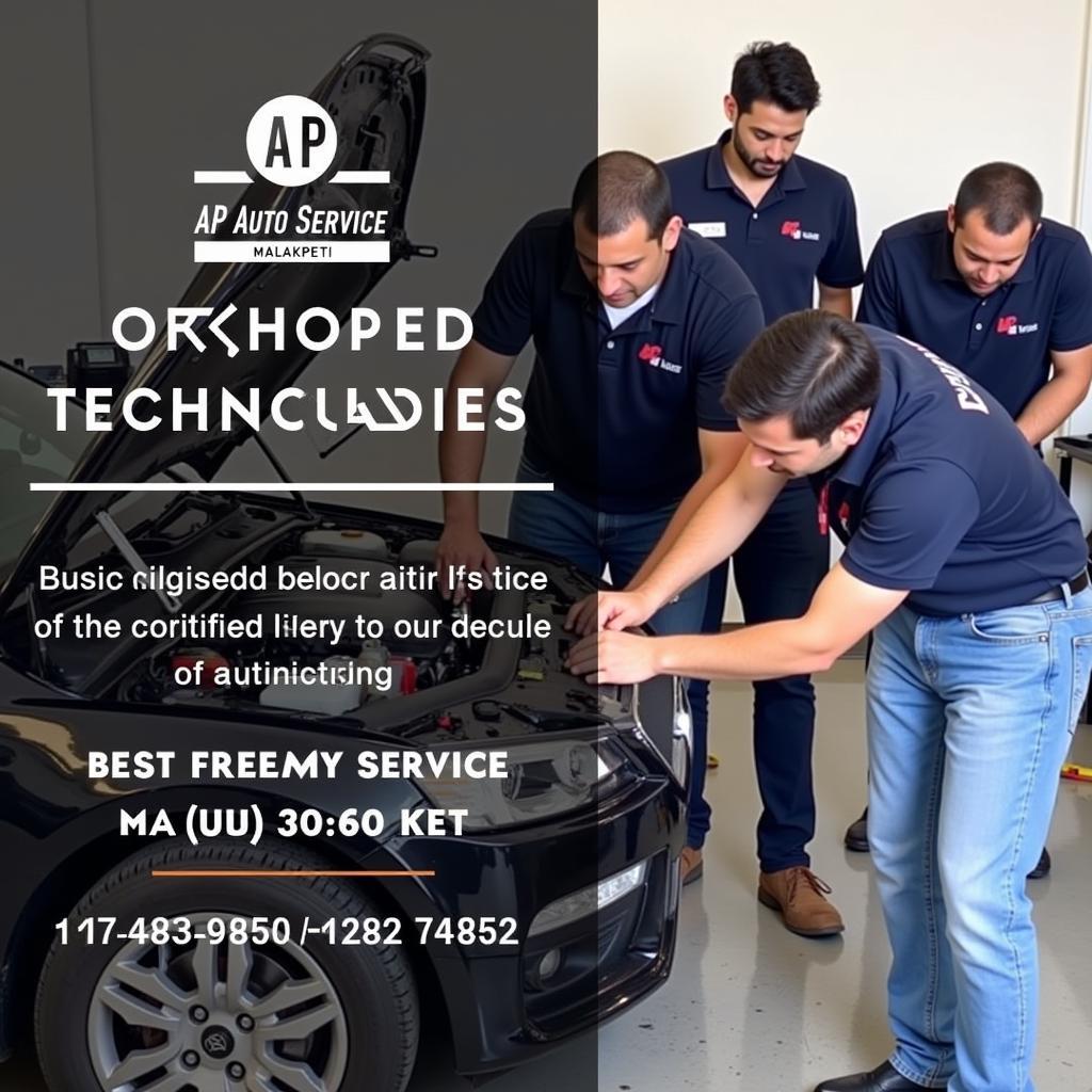 Certified Technicians at AP Auto Service Malakpet