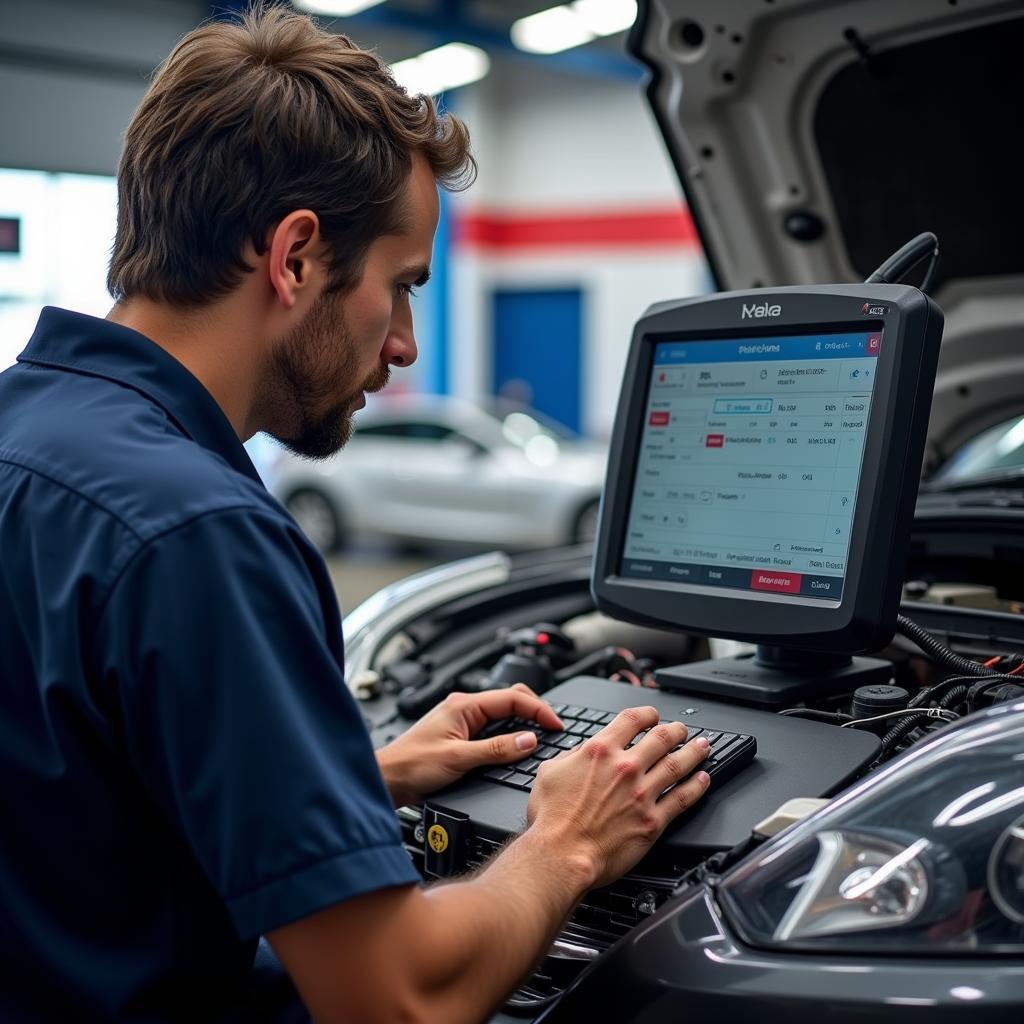 Advanced Diagnostic Technology at Apex Auto Service Honolulu