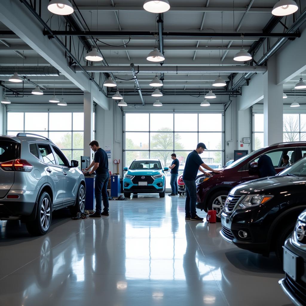 Arabian Motors Nissan Service Center in Ajman