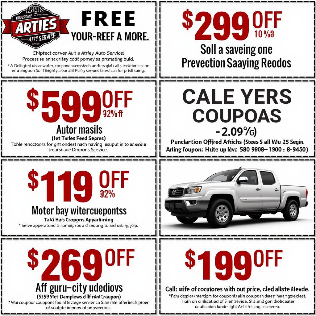 Arties Auto Service Coupons and Savings