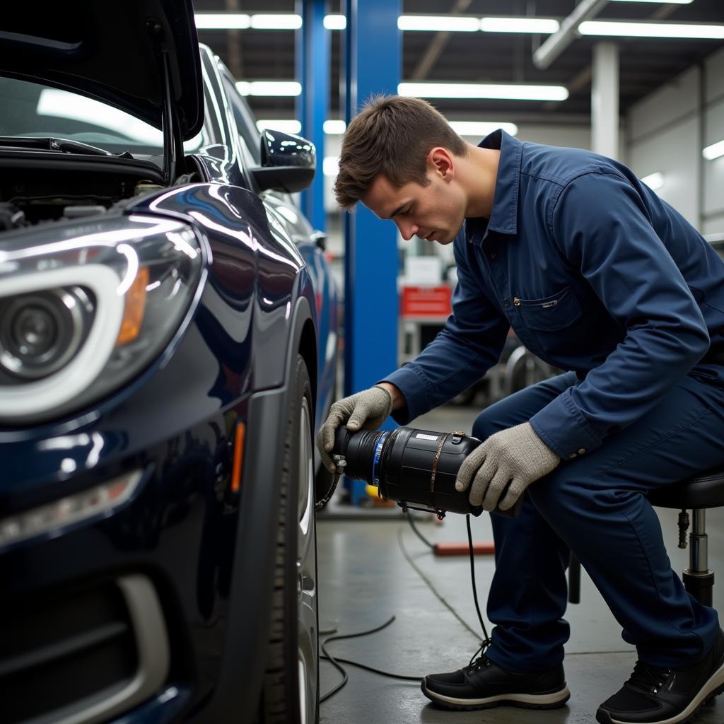 Experienced Auto Service Technician Working in Atlanta