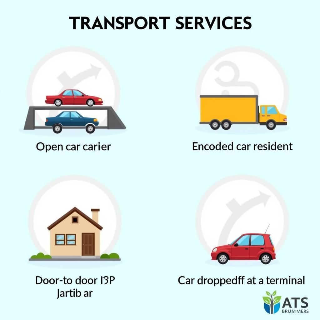 Types of ATS Auto Transport: Open, Enclosed, Door-to-Door, and Terminal-to-Terminal