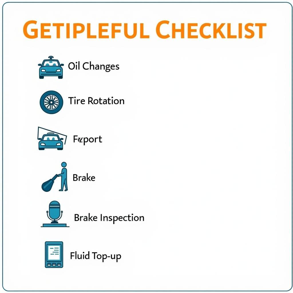 Regular Car Maintenance Checklist