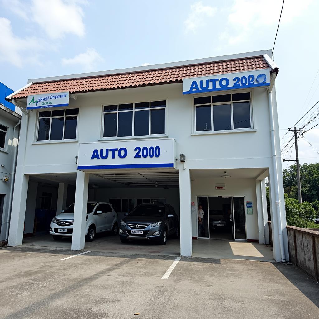 Auto 2000 Service Center Medan Location