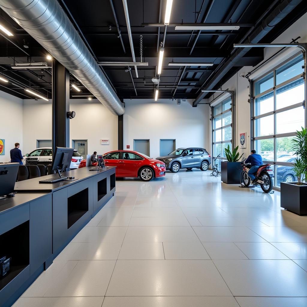 Auto Bavaria JB Service Centre Interior