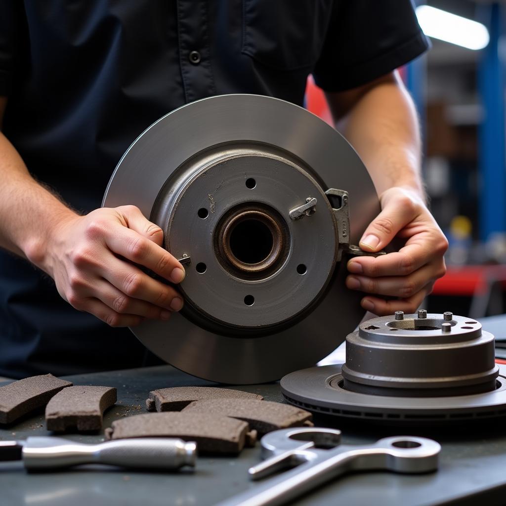 Auto Brake Service Inspection in Spokane