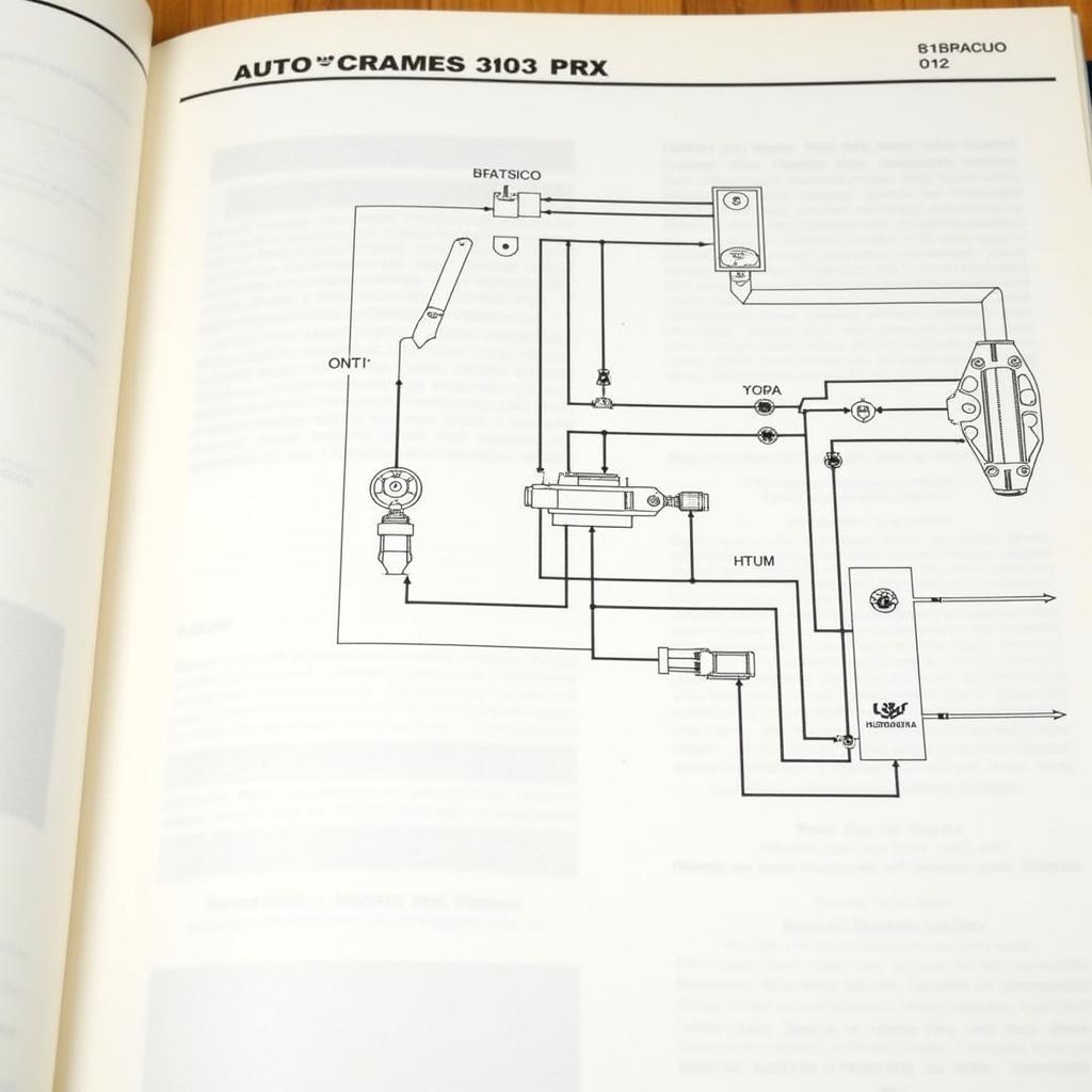 Auto Crane 3203 PRX Schematic Diagram