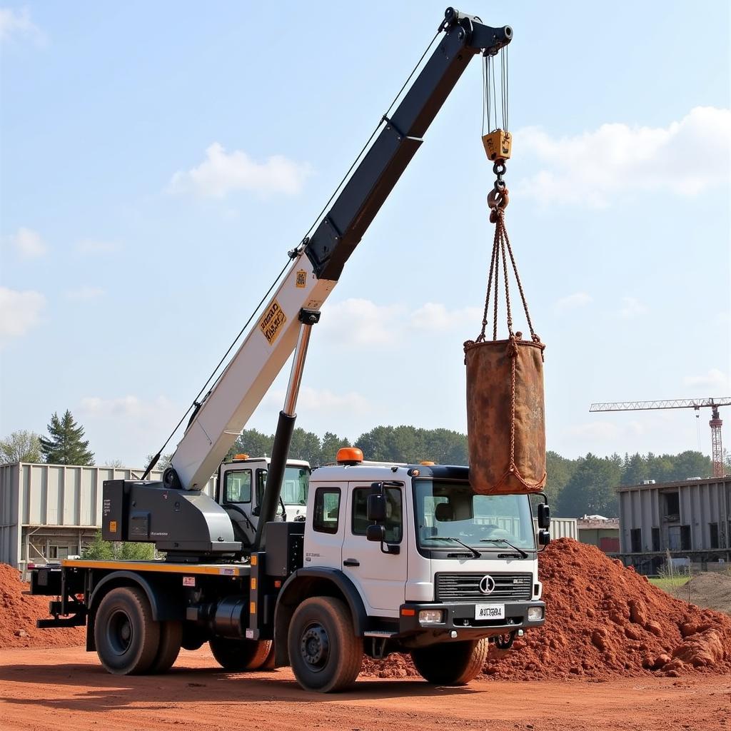 Auto Crane 6406H in operation