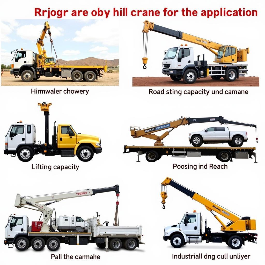 Auto Crane Service Crane Selection Factors