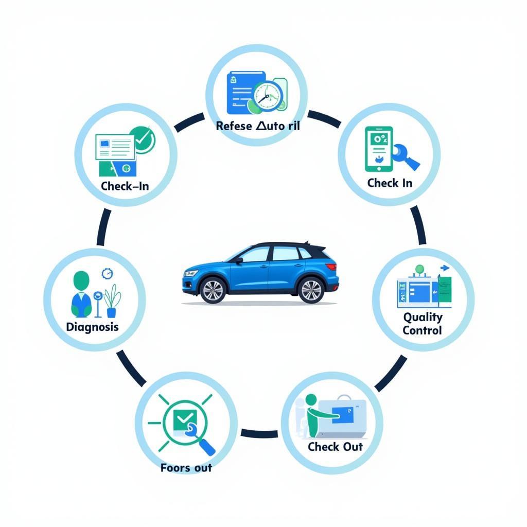 Auto Dealer Service Process Steps