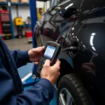 Modern diagnostic tools used by auto electricians in Roma