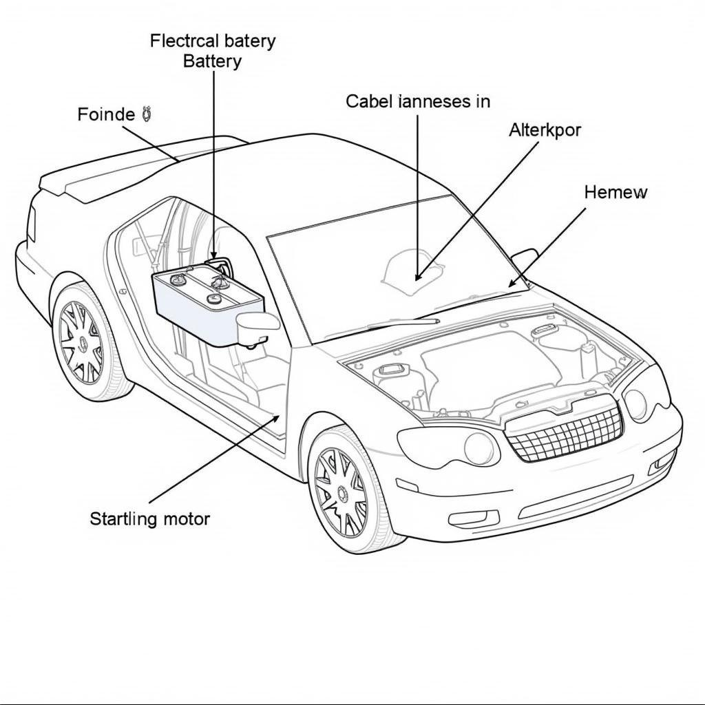 Auto Electrical System Diagram