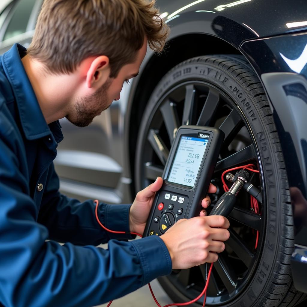 Auto Electrician at Work in New Plymouth