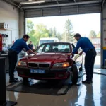 Quick Oil Change at Auto Express Service