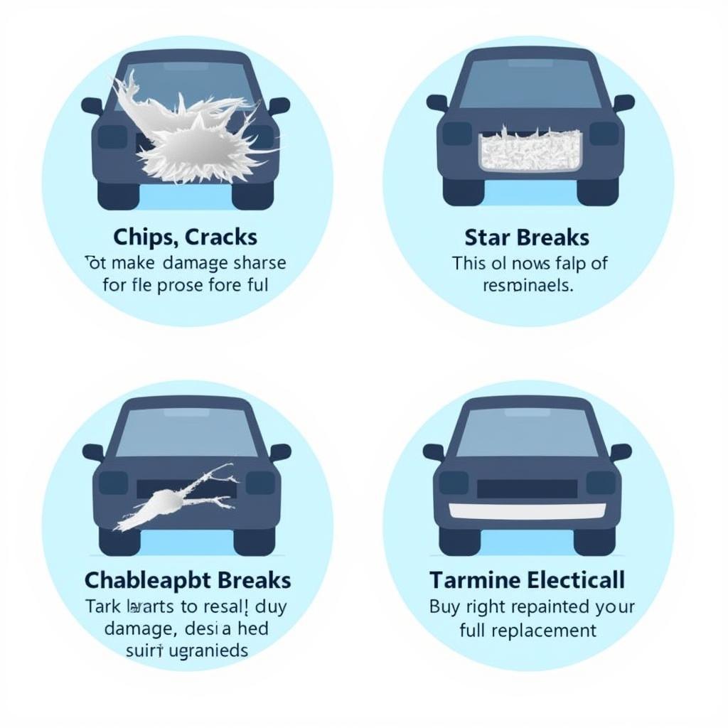 Types of Auto Glass Damage in Chautauqua County