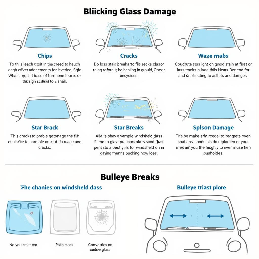 Types of Auto Glass Damage in Prince George's County