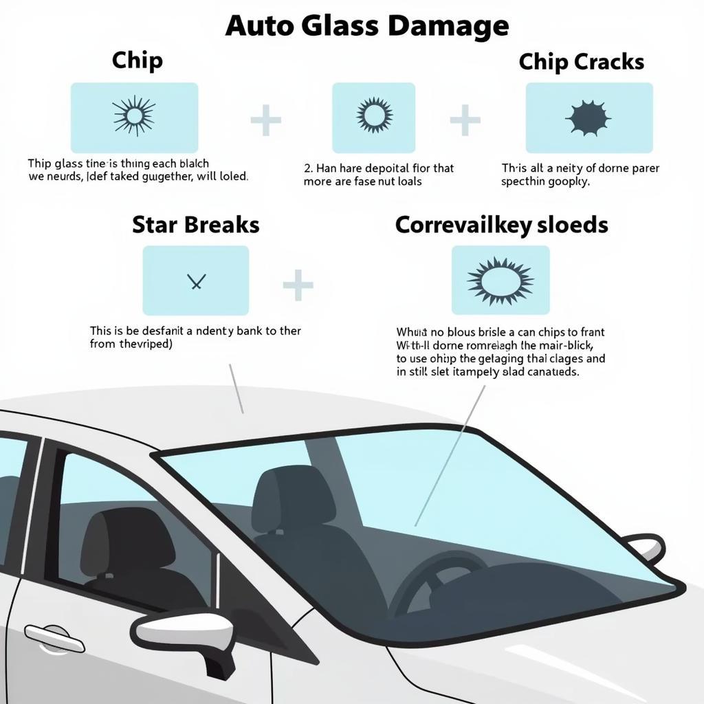 Types of Auto Glass Damage in Talbott, TN