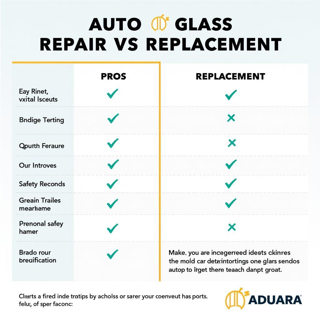 Choosing Between Auto Glass Repair and Replacement