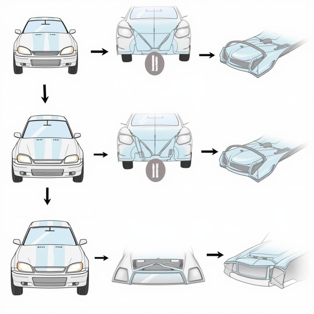 Steps in Auto Glass Replacement