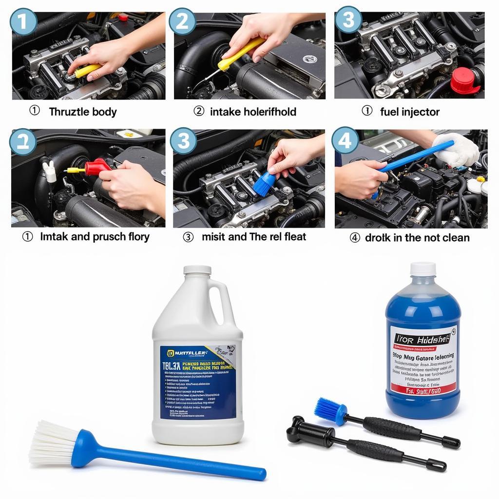 Auto Induction Service Cleaning Process