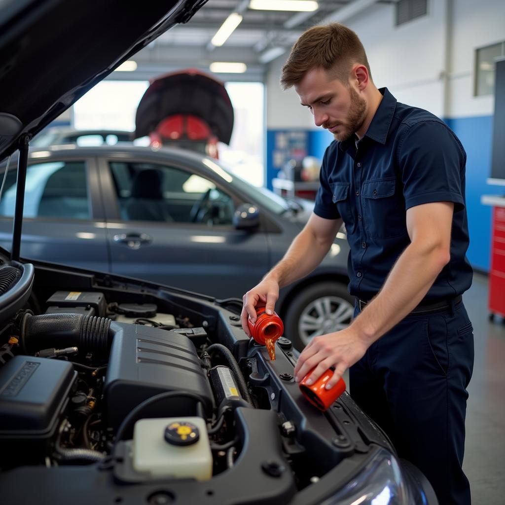 Oil Change Service in Aurora, OH